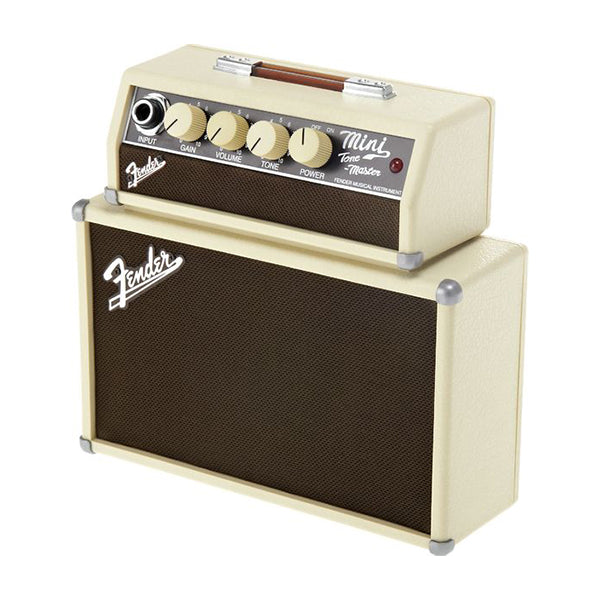 Fender Mini Tone Master 1W 2x2" Mini Amp Combo Electric Guitar Speaker Amplifier (Battery Powered)