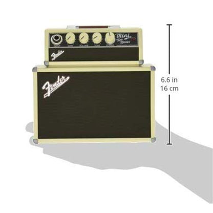 Fender Mini Tone Master 1W 2x2" Mini Amp Combo Electric Guitar Speaker Amplifier (Battery Powered)