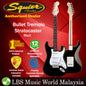 Fender Squier Bullet Stratocaster with Tremolo Electric Guitar SSS Strat (Black)