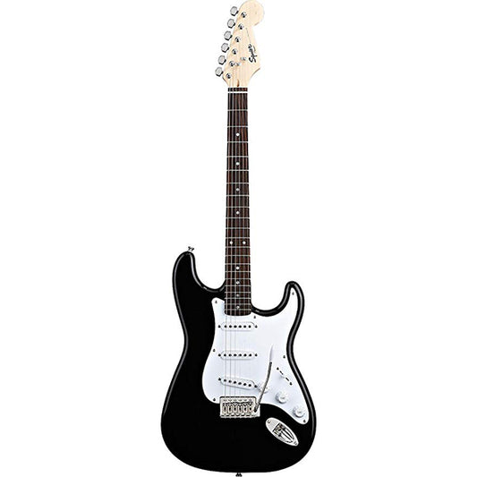Fender Squier Bullet Stratocaster with Tremolo Electric Guitar SSS Strat (Black)