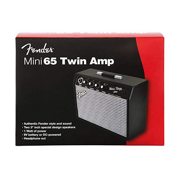 Fender Mini '65 Twin 1W 2x3" Combo Amplifier Speaker Electric Guitar Amp (65 Twin)