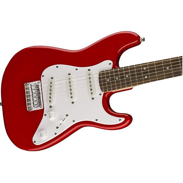 Fender Squier Mini Stratocaster Electric Guitar Junior Strat Guitar (Torino Red)