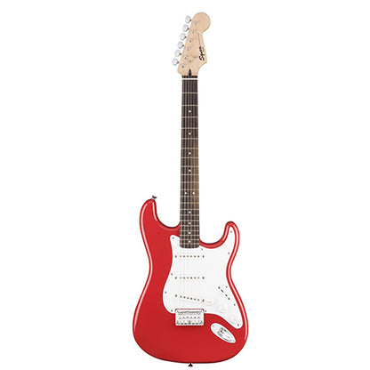 Fender Squier Bullet Standard Stratocaster SSS Hardtail Electric Guitar (Fiesta Red)