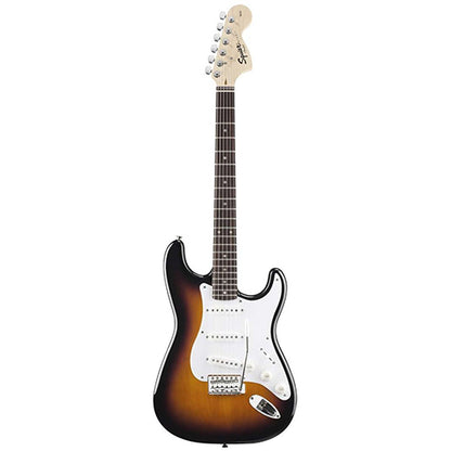 Fender Squier Affinity Series Stratocaster Electric Guitar (Brown Sunburst)