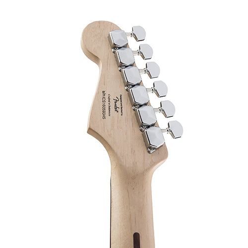 Fender Squier Bullet Standard Stratocaster SSS Hardtail Electric Guitar (Laurel FB, Black)