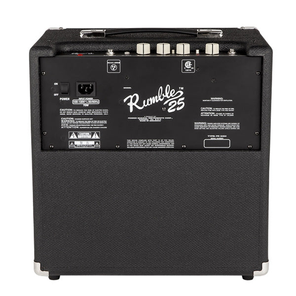 Fender Rumble 25 V3 25-watt Amp 1x8 Guitar Bass Combo Amplifier Speaker