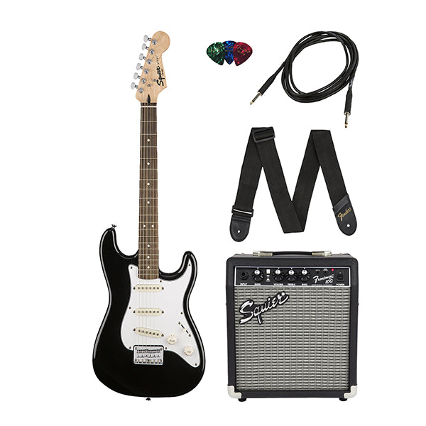 Fender Squier Pack Affinity Series SSS Stratocaster Electric Guitar Pack Complete Bundle