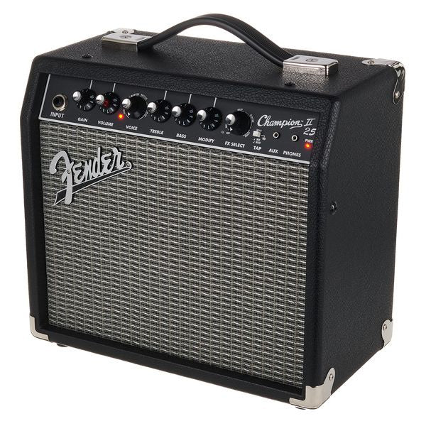 Fender Champion II 25 25 Watt 8 Inch Single Channel Amp Combo Guitar Amplifier