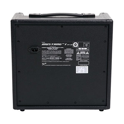 Fender Mustang I V2 1X8" Modeling Electric Guitar Combo Amplifier With Effect Black (Mustang 1)