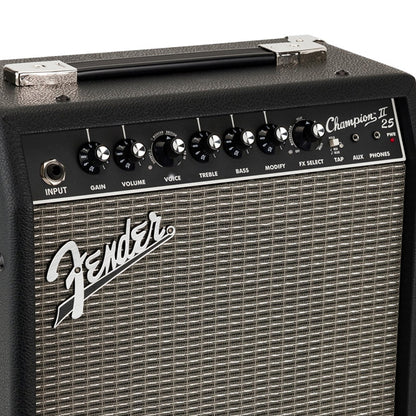 Fender Champion II 25 25 Watt 8 Inch Single Channel Amp Combo Guitar Amplifier
