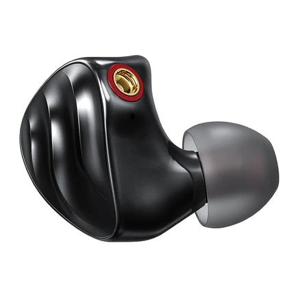 FiiO FH3 Beryllium Plated Dynamic Drive HiFi Earbud Hybrid In Ear Monitor Earphone
