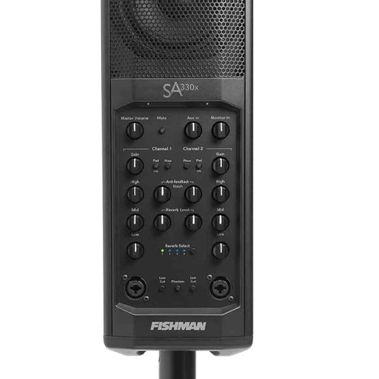 Fishman SA330X 330 Watt Portable Performance Audio PA System 2 Way Speaker