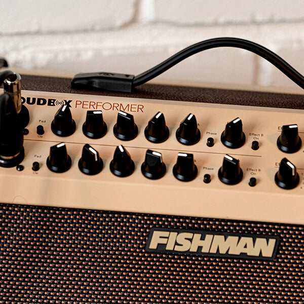 Fishman Loudbox Performer 180 Watt Bi Amplifier Bluetooth Acoustic Combo Speaker Amp with Tweeter