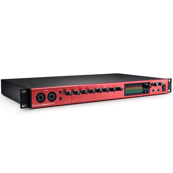 Focusrite Clarett+ 8Pre Powerful Studio Grade 18 In and 20 Out USB C Audio Interface For Producer (Clarett + 8 Pre)