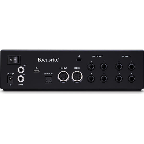 Focusrite Clarett+ 4Pre 18 In and 8 Out USB C Audio Interface For Complete Creator (Clarett + 4 Pre)