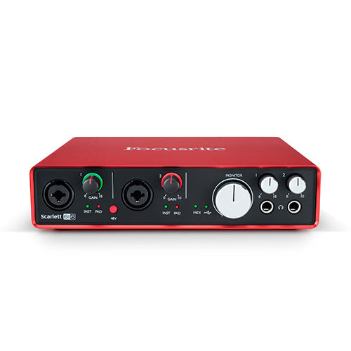 Focusrite Scarlett 6i6 6 in 6 Out USB Audio Interface Version 2 (2nd Gen)