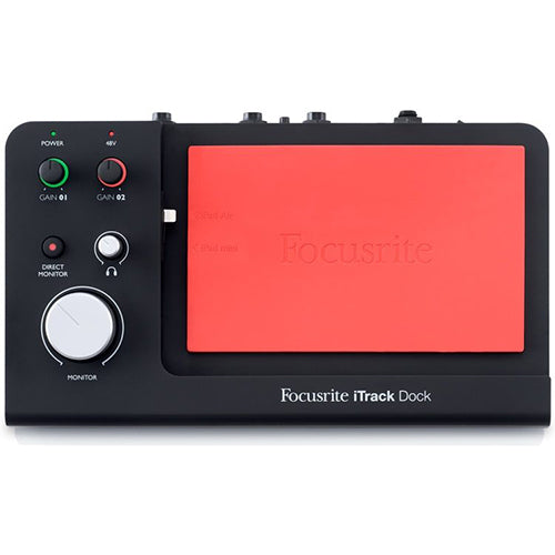 Focusrite iTrack Dock 2 Channel iPad Recording Interface Lightning Connector
