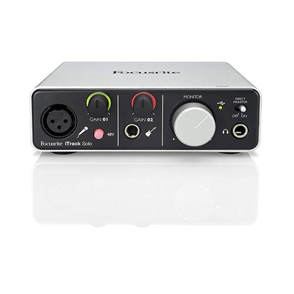 Focusrite iTrack Solo USB 2.0 Audio Interface Mac PC Ipad IOS device Interface