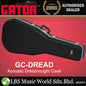 Gator GC-DREAD Deluxe ABS Molded Case for Acoustic Dreadnought Guitar (GC DREAD)