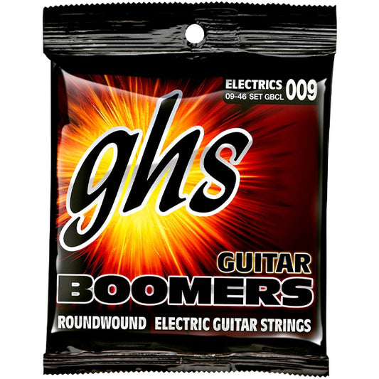 GHS Stirngs GBCL Boomers Electric Guitar String Set - Custom Light Gauge (09-46)