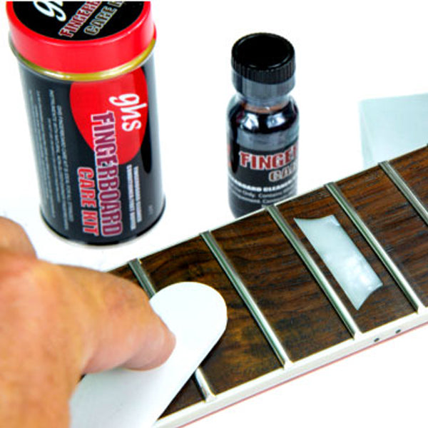 GHS Strings A77 Fingerboard Cleaner Conditional And Fret Buffer Care Kit With Cloth For Guitar