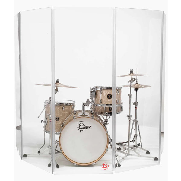 Gibraltar GDS-5 5.5 X 2 Feet Acrylic Drum Kit Acoustic Barrier Protective Sound Shield (GDS5)