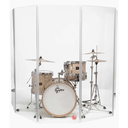 Gibraltar GDS-5 5.5 X 2 Feet Acrylic Drum Kit Acoustic Barrier Protective Sound Shield (GDS5)