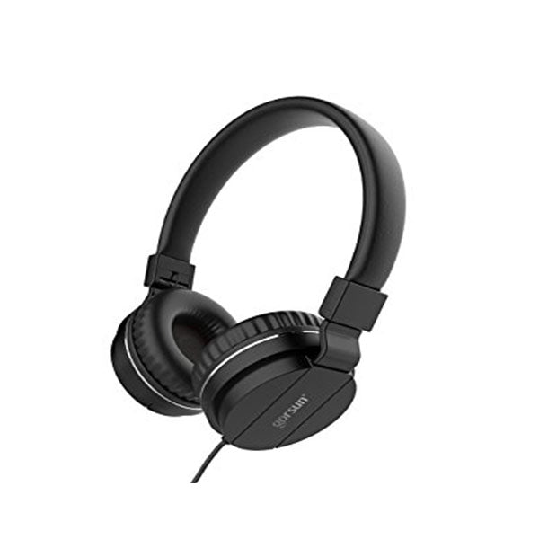 GORSUN GS-778 Fordable Stereo Headphone 3.5mm Black
