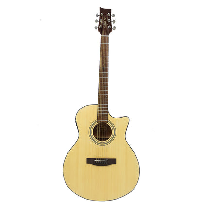 Groovy GTA 41 Inch Full Size Acoustic Electric Guitar Spruce with Bag Professional (GTA)