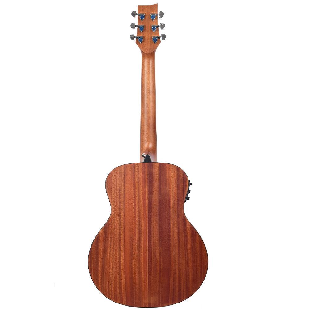 Groovy GMJ-EQ 38 Inch Spruce Acoustic Electric Guitar with Bag and Pickup (GMJ)