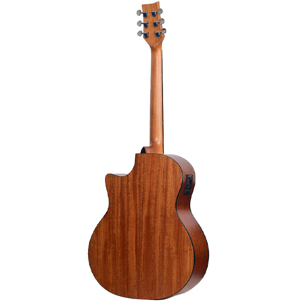 Groovy GTA-EQ 41 Inch Full Size Acoustic Electric Guitar with Bag and Pickup (GTA)