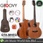 Groovy GTA 41 Inch Full Size Mahogany Acoustic Electric Guitar Spruce with Bag Professional (GTA)