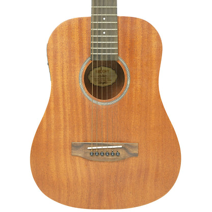 Groovy GBBMH-EQ 34 Inch Mahogany Acoustic Electric Guitar with Bag Fishman Pickup EQ (GBB)
