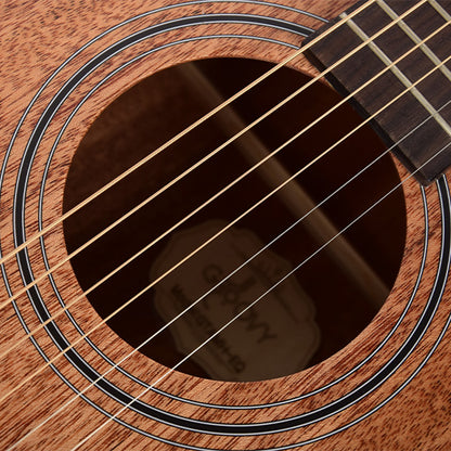 Groovy GTAMH-EQ 41 Inch Full Size Mahogany Acoustic Electric Guitar with Pick Up And Bag (GTA)