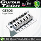 Guitar Tech GT806 S Type Vibrato Tremolo Bridge for Electric Guitar - Chrome (GT 806)