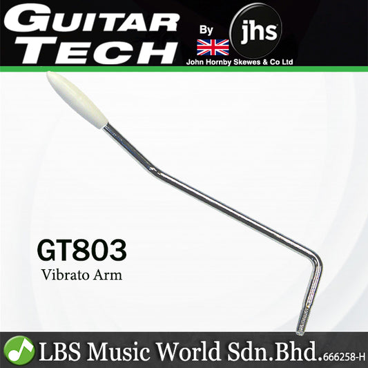 Guitar Tech GT803 Tremolo Vibrato Arm Screw In Type for Electric Guitar - Chrome (GT 803)