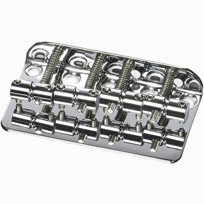 Guitar Tech GT823 Precision and Jazz Bass Guitar Bridge - Chrome (GT 823)