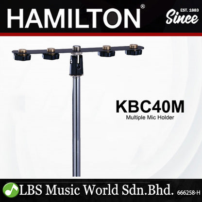 Hamilton KBC40M Multiple Stage Microphone Holder (KBC40M)