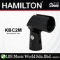 Hamilton KBC2M Slim Line Tapered Microphone Clip Black (KBC2M)