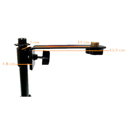 Hamilton KBSK1M Single Microphone Clamp for Mic Stand and Conductor Stand