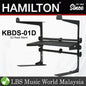 Hamilton KBDS-01D Adjustable DJ Controller Rack Stand for Laptop and Midi Keyboard