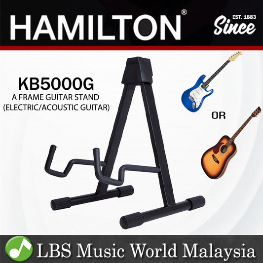 Hamilton KB5000G A Frame Acoustic or Electric Guitar Stand (KB5000)