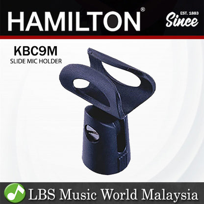 Hamilton KBC9M Universal Slide Microphone Holder Mic Stand Adapter (KBC9)