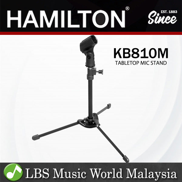 Hamilton KB810M NU Era Tabletop Tripod Microphone Mic Stand (KB810)