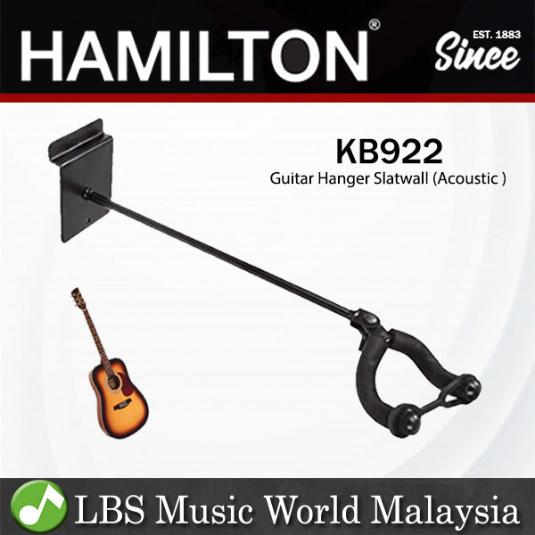 Hamilton KB922 Acoustic Guitar Slatwall Hanger (KB922)