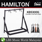 Hamilton KB5300G 3 Place Guitar Rack Stand with Pick Holder for Acoustic Electric and Bass (KB5300G)