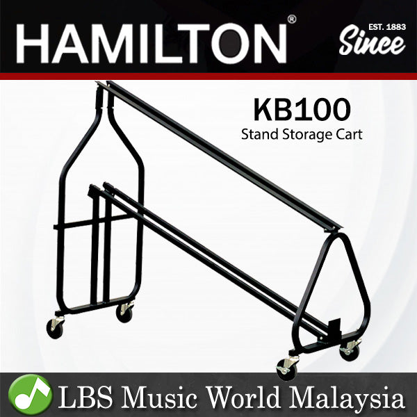 Hamilton KB100 Music Conductor Stand Storage Trolley with Roller Casters Aluminum (KB100)
