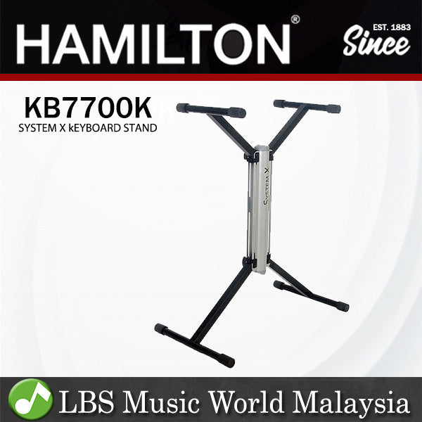 Hamilton KB7700K System X Heavy Duty DJ Coffin Keyboard Stand (KB7700)