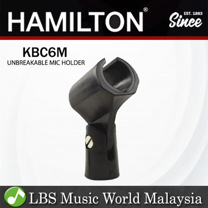 Hamilton KBC6M Unbreakable Brass Microphone Holder Heavy Duty Mic Adapter (KBC6M)