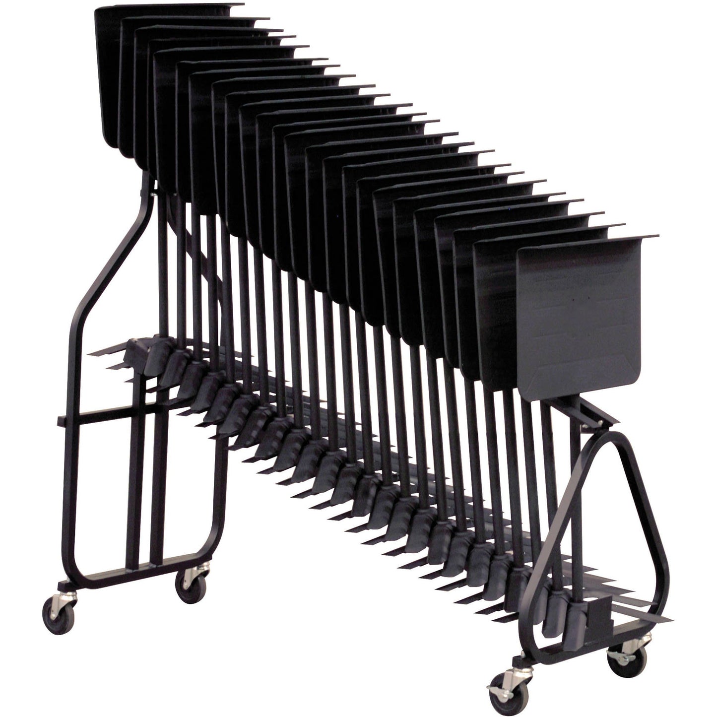 Hamilton KB100 Music Conductor Stand Storage Trolley with Roller Casters Aluminum (KB100)